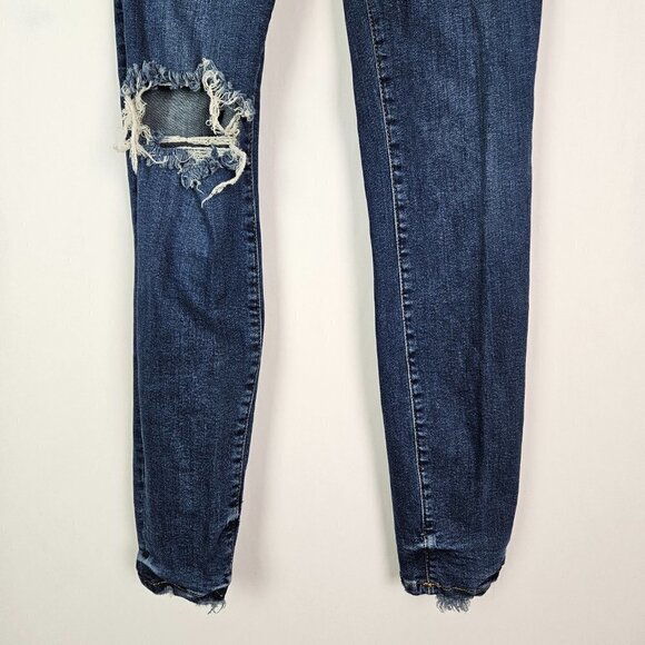 Good American Good Legs Shadow Pocket High Waist Skinny Jean 4/27 GLSPBD873T - Picture 3 of 12